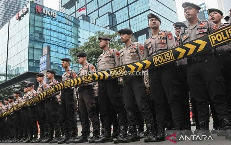 700 Personel Disiagakan Amankan Unjuk Rasa soal Pemadaman Listrik oleh Aliansi Pemuda Kalimantan di Jakarta
