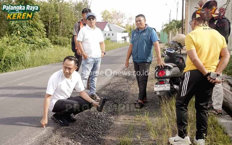 Wali Kota Palangka Raya Tegaskan Komitmen Peningkatan Infrastruktur Jalan