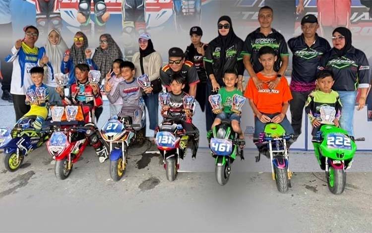 IMI Kotim Apresiasi Pembalap Cilik MiniGP Mentaya Borong Juara di Banjarbaru Open Race 2026