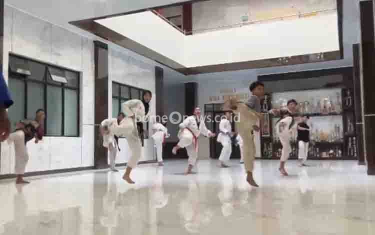 Taekwondo Kapuas Intensifkan Latihan Jelang Porprov Kalteng 2026, Turunkan 12 Atlet Kyorugi