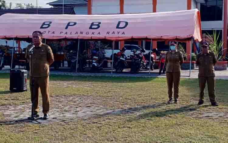 Cuaca Ekstrem Berlanjut, Plt Kepala BPBD Palangka Raya Perintahkan Anggota Tetap Siaga