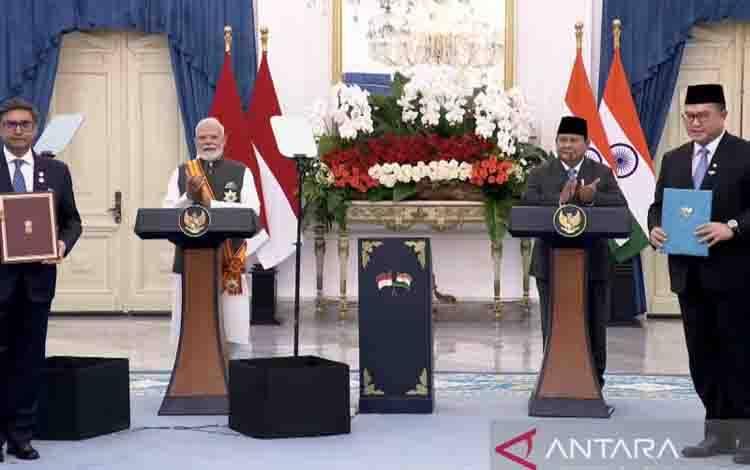 RI dan India Sepakat Perkuat Kerja Sama Strategis