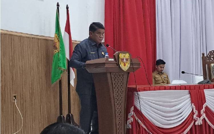 DPRD Gunung Mas Berharap Pemda Terus Tingkatkan Transparansi Pembangunan
