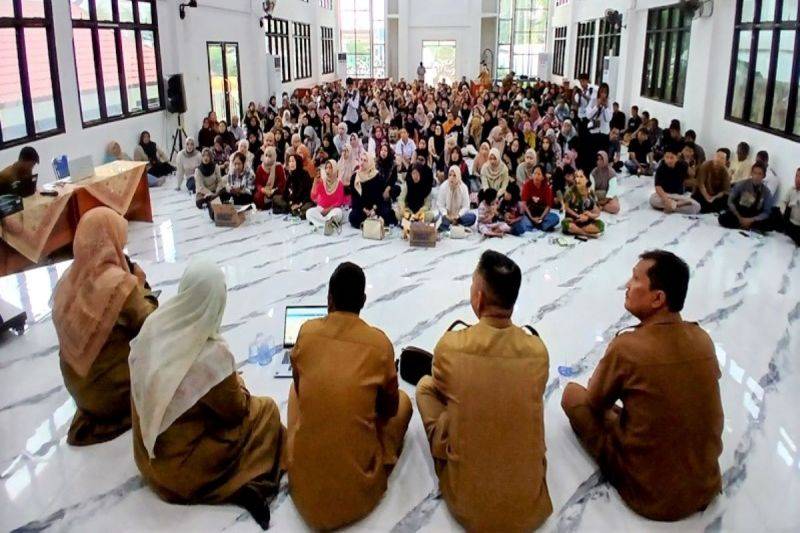 SMPN 1 Muara Teweh Perkuat Kerja Sama dengan Orang Tua Lewat MPLS Ramah