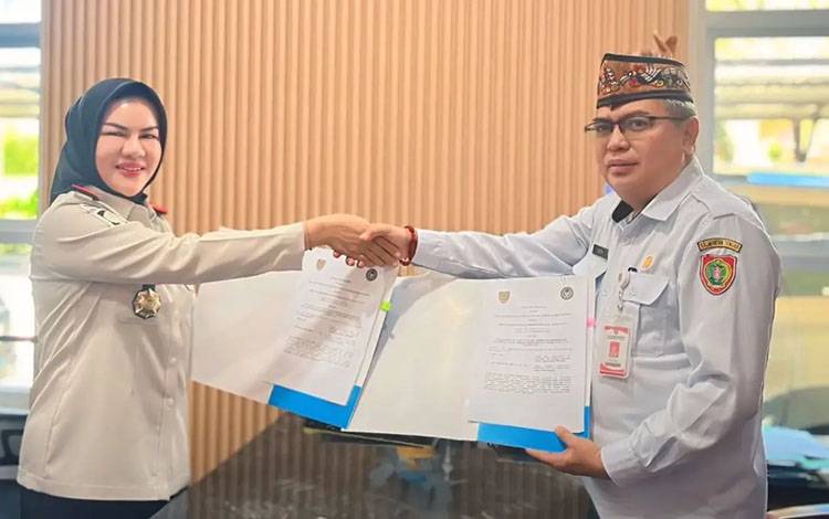 Tingkatkan Pelayanan, Lapas Perempuan Palangka Raya Jalin Kerja Sama Strategis dengan Disdukcapil Kalteng