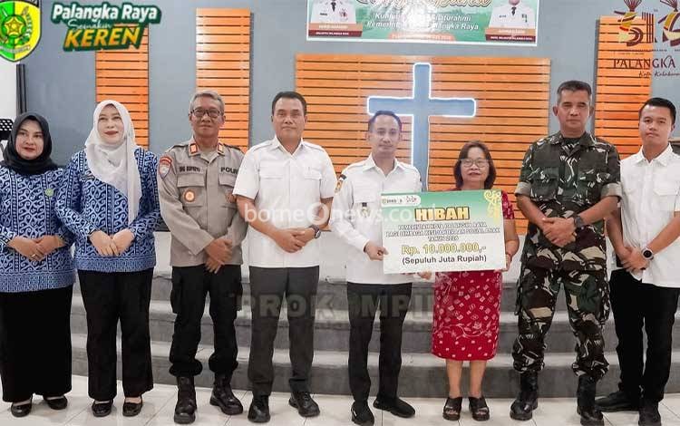 Pemko Palangka Raya Salurkan Hibah Rp10 Juta untuk Panti Asuhan