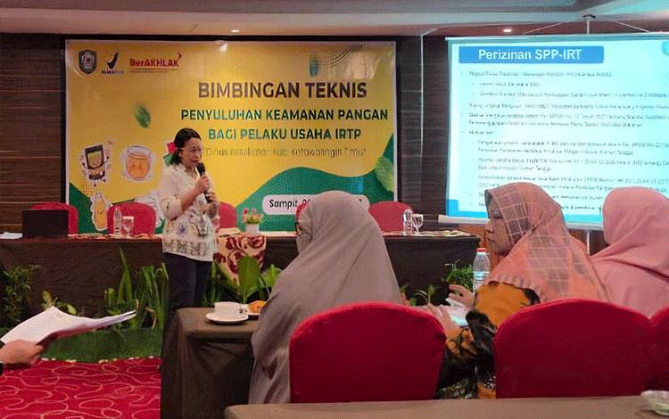 DPMPTSP Kotim Dorong Pelaku Industri Rumah Tangga Urus Legalitas Usaha
