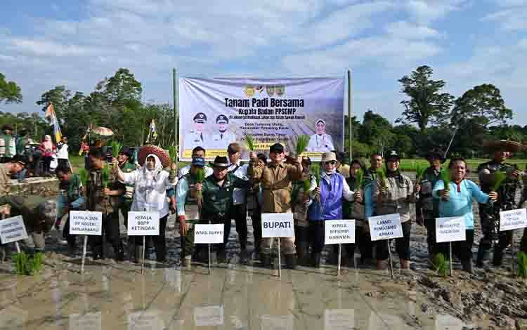 Bupati Barito Timur Tegaskan Dukungan Penuh Swasembada Pangan