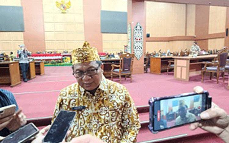 Ketua DPRD Palangka Raya, Subandi. (Foto:MARINI)