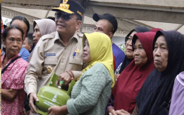 Pemprov Kalteng Gelar Pasar Murah di Pulang Pisau, Sediakan 1.608 Kg Beras dan 560 Tabung LPG 3 Kg