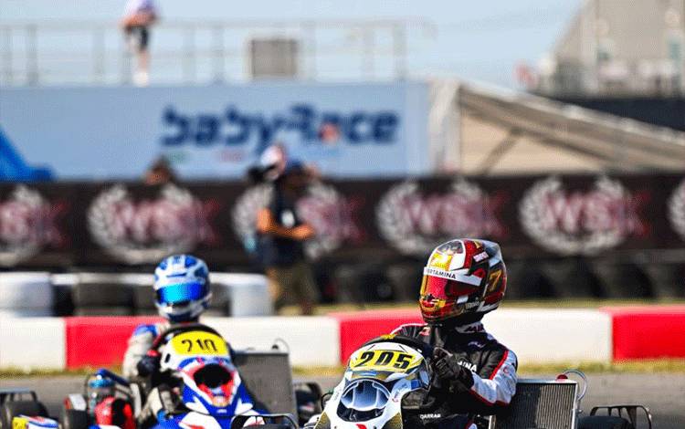 Qarrar Firhand Cetak Sejarah Juarai WSK Euro Series 2026