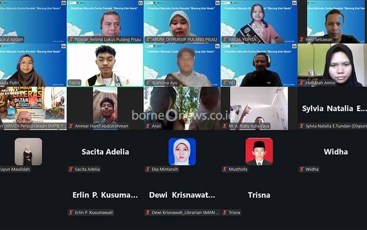 Gelar Pelatihan Cerpen, Relima Lokus Pulang Pisau Dorong Lahirnya Penulis Baru