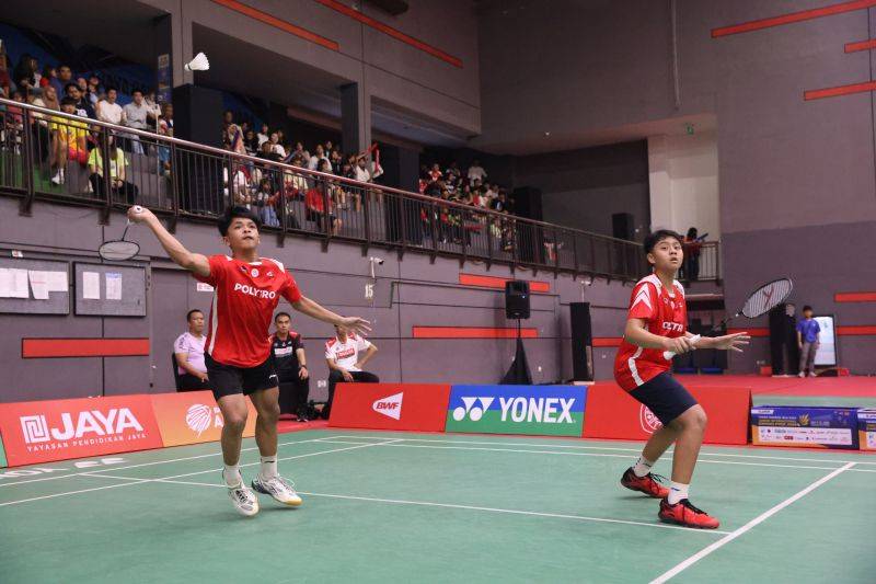 Kenzie dan Leo Juara Jaya Raya Junior U-15 Usai Taklukkan Ganda Thailand