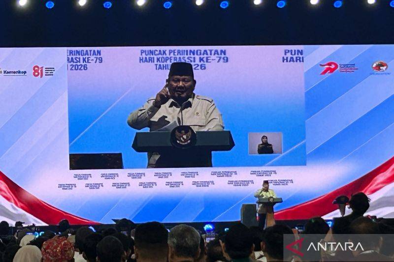 Prabowo Yakin Koperasi Bangkit Jadi Kekuatan Ekonomi Indonesia