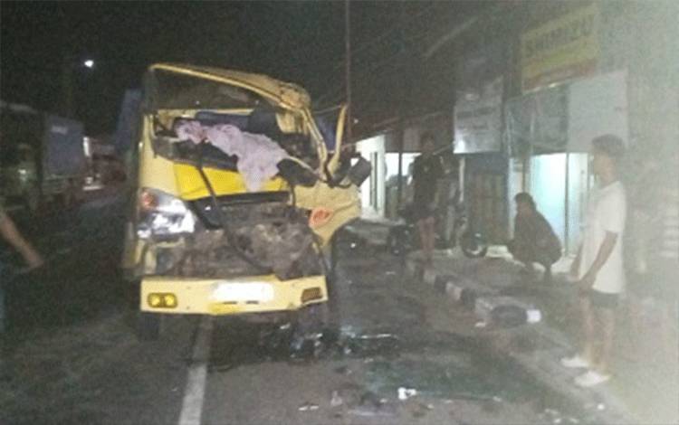 Kecelakaan Truk di Jalan Trans Kalimantan Barito Kuala, Satu Orang Tewas