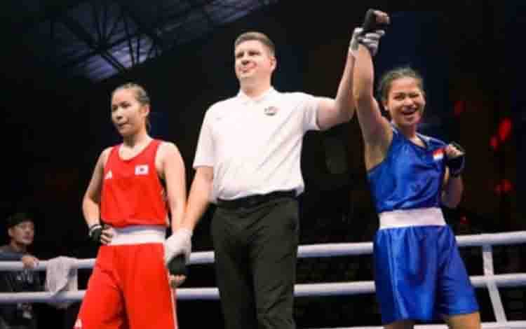 Dua petinju Putri Indonesia ke Final Kejuaraan Tinju Asia U19