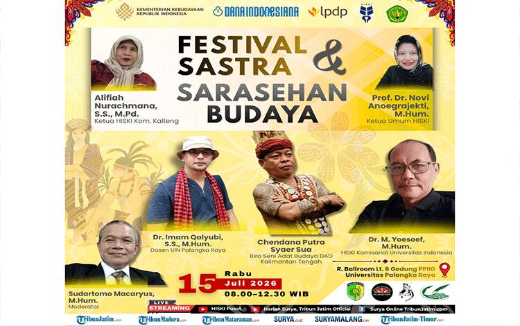 Festival Sastra dan Sarasehan Budaya Jadi Ruang Pelestarian Sastra dan Budaya Nusantara