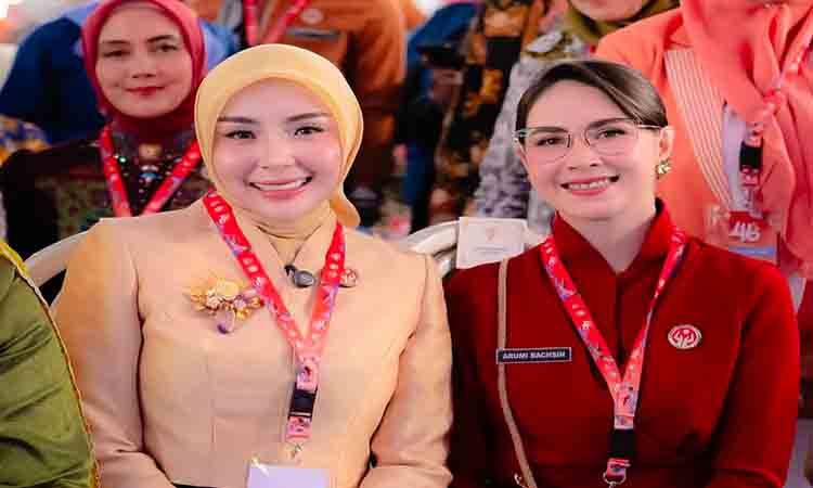 Aisyah Thisia Agustiar Sabran Bawa Semangat HKG PKK Ke-54 Kuatkan Keluarga di Kalteng