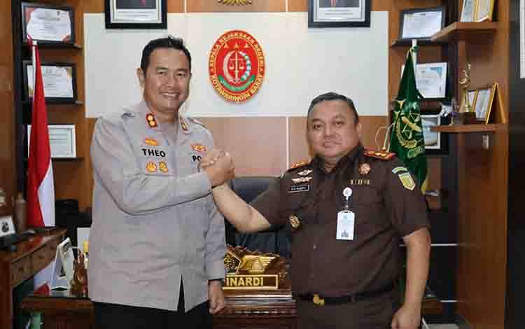 Kapolres Kobar Perkuat Sinergi dengan Kejaksaan