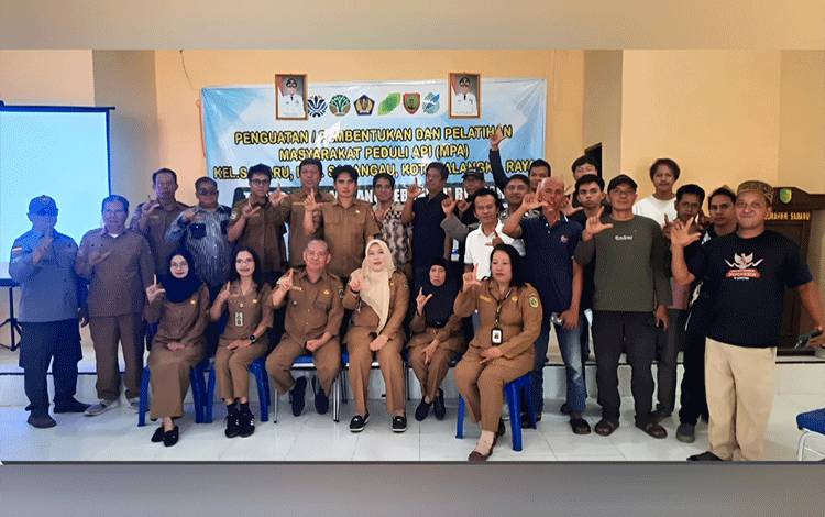 DLH Kalteng Perkuat Masyarakat Peduli Api di Wilayah Sabangau