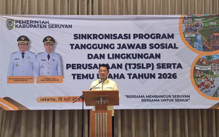 Bupati Seruyan Ajak Perusahaan Perkuat Sinergi melalui Program TJSLP untuk Dukung Pembangunan Daerah