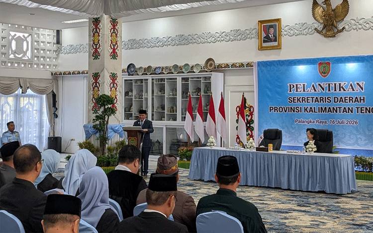 Gubernur Kalimantan Tengah Agustiar Sabran. (FOTO:HERMAWAN DP)