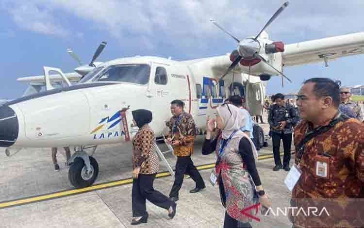 Kemenhub Mendukung Pesawat N219 untuk Penerbangan Perintis