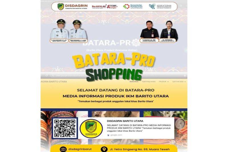Platform Batara-Pro Shopping untuk Pasarkan Produk IKM Barito Utara