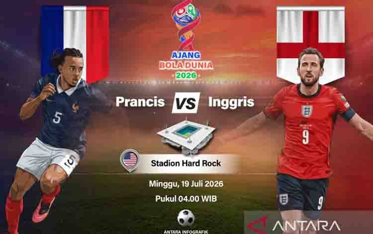Prancis vs Inggris; Les Bleus Lebih Serius karena Misi Terakhir Mbappe