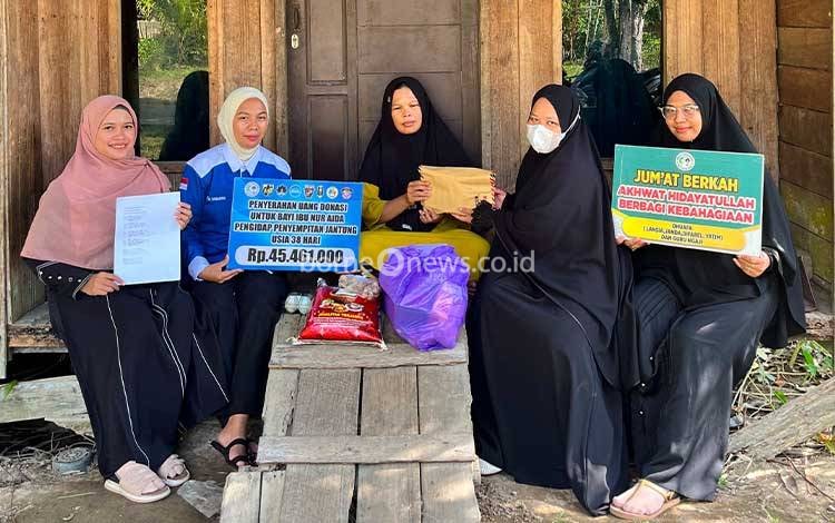 Keluarga Bayi Penderita Kelainan Jantung Meninggal di Pulang Pisau Terima Donasi Rp45,4 Juta