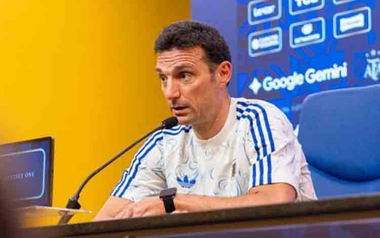 Scaloni Ungkap Argentina Tak Lakukan Persiapan Khusus Jelang Final