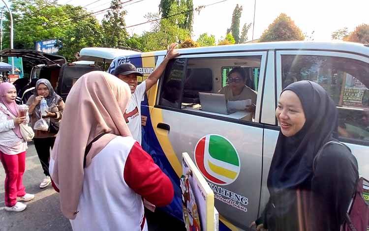 DPRD Barito Utara Apresiasi Layanan PBB-P2 di Car Free Day