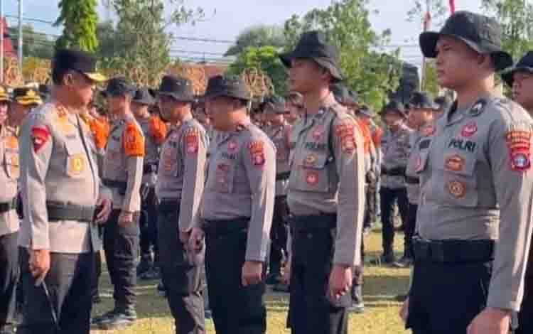 Kapolda Kalteng Pimpin Apel Kesiapan Operasi Khusus Aman Nusa II, Perkuat Pencegahan Karhutla