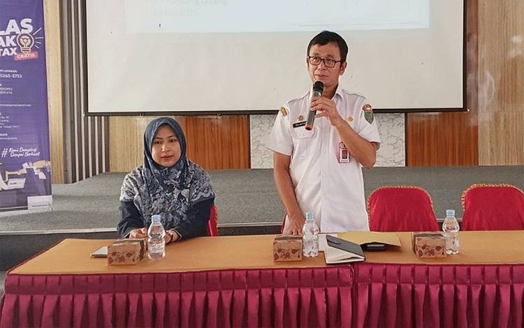 Sosialisasi Perpajakan Instansi Pemerintah dan Kelas Pajak bagi Bendahara Desa se-Kabupaten Barito Timur, Rabu, 22 Juli 2026. (FOTO: IST)