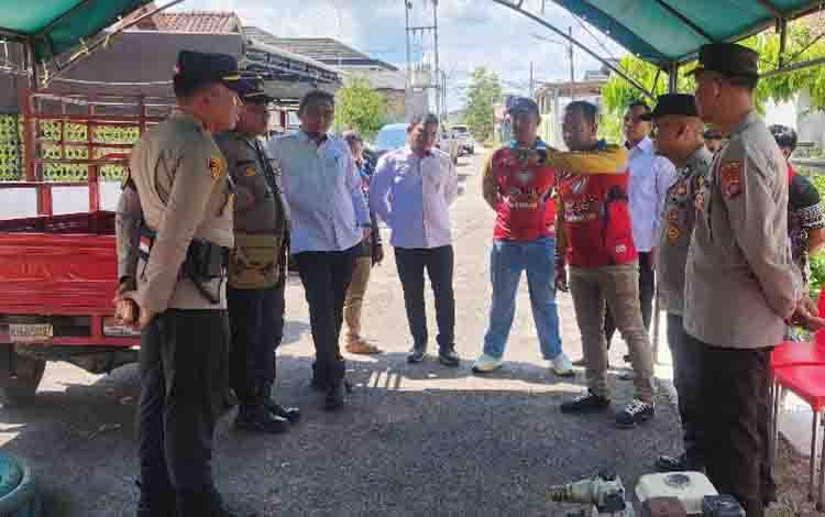 Polsek Baamang dan MPA Perkuat Sinergi Antisipasi Karhutla di Kotim
