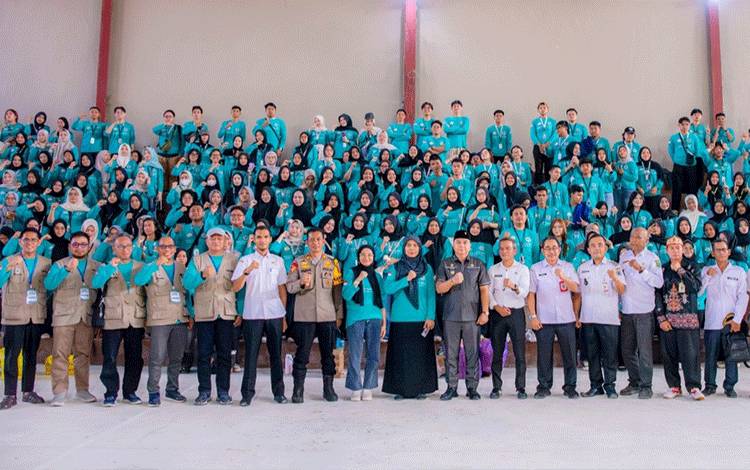560 Mahasiswa KKN UNISKA Diterjunkan ke Bataguh Kapuas