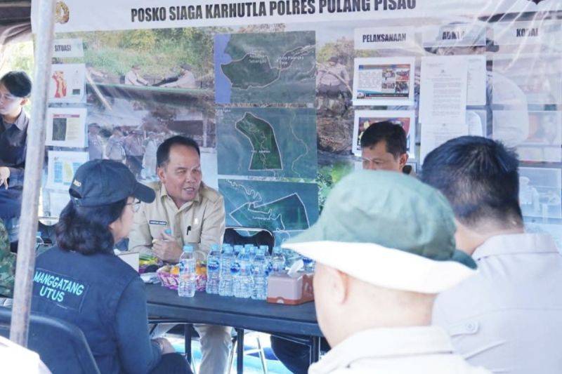 Gubernur Kalteng Minta Penanganan Karhutla Dilakukan Cepat dan Responsif