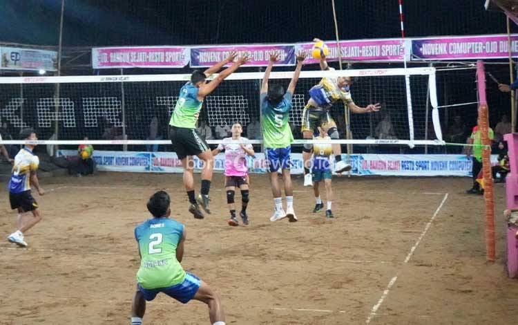 The Babons A dan Golden Eagle VC Sabet Gelar Juara Turnamen Voli Laskar TBN Cup 7 Kapuas