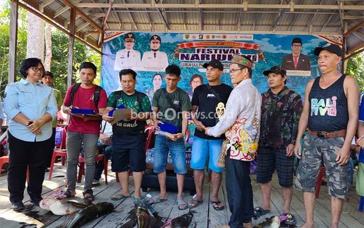 Simpang Bingkuang Pertahankan Gelar Juara Umum Festival Nariuk VI, Dominasi Tangkapan Terbesar