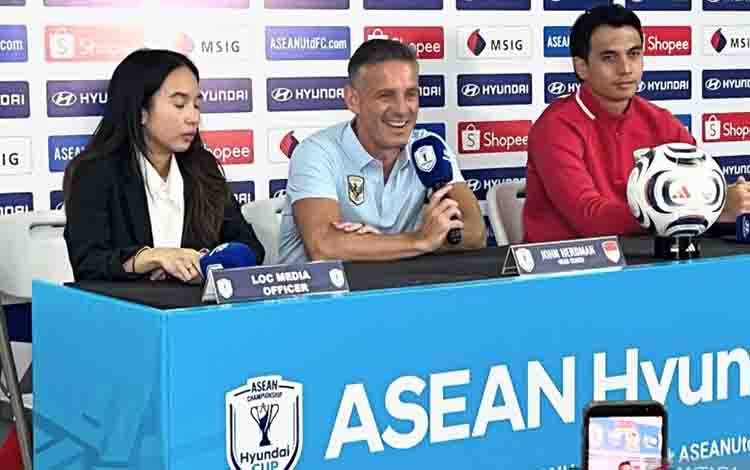 Herdman Jadikan Laga Lawan Kamboja Langkah Awal Bangun Identitas Tim