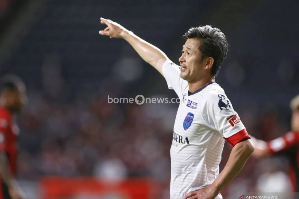 Kazuyoshi Miura Cetak Gol di Usia 59 Tahun, Akhiri Puasa Empat Tahun