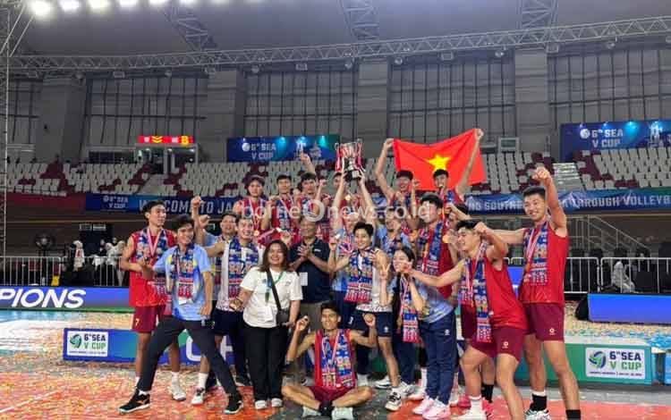 Vietnam Juara SEA V Cup 2026 Usai Kalahkan Thailand 3-2