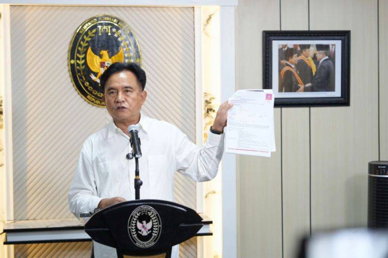 Yusril Tegaskan Penangkapan Abdul Karim Gunakan Mekanisme Interpol, Bukan KUHAP