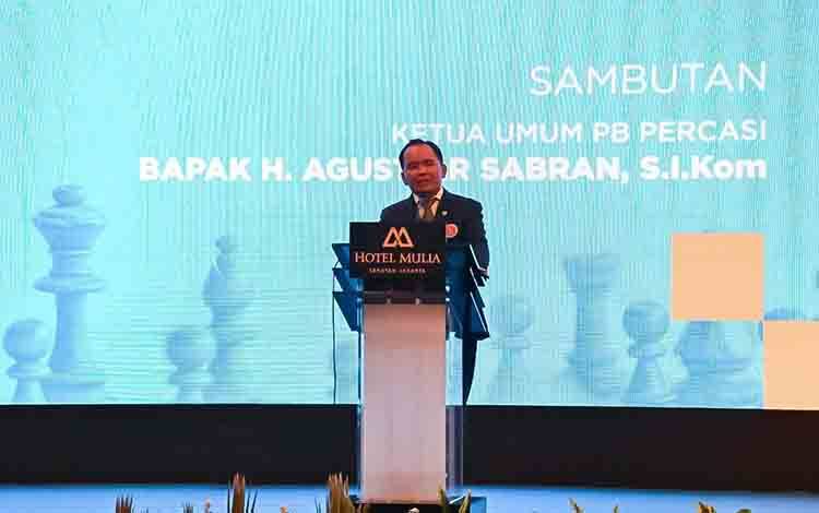 Agustiar Sabran Siapkan Empat Pilar Pengembangan PB Percasi hingga 2030