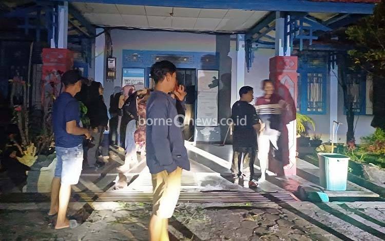 Sempat Dikira Kebakaran Ruang Kadis, Ini Kejadian yang Hebohkan Kantor Dukcapil Kotim