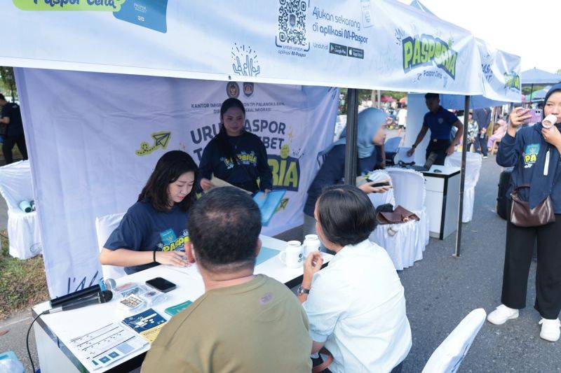 Imigrasi Palangka Raya Dekatkan Layanan Paspor lewat PASPORIA
