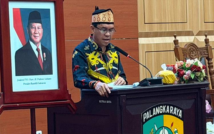 Anggota DPRD Palangka Raya, Sudarto. (Foto:MARINI)