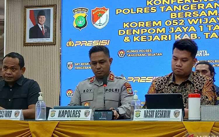 Kapolres Tangsel Tegaskan Kasat Narkoba Berstatus Saksi