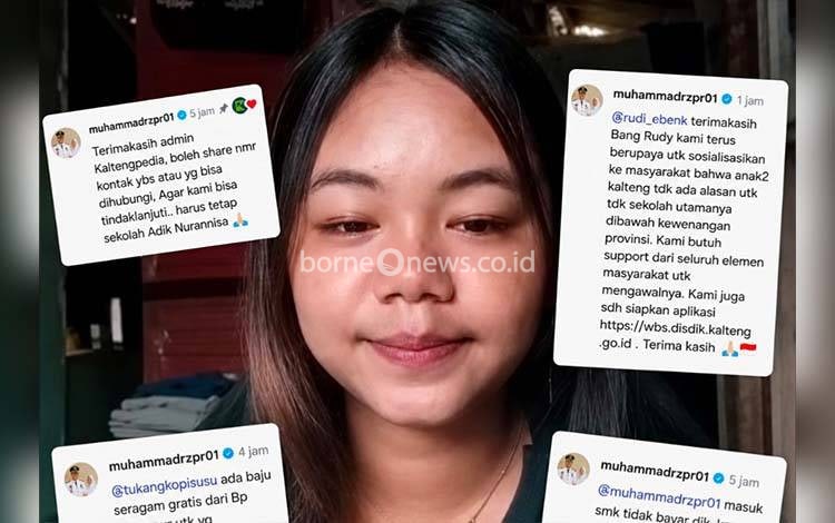 Viral di Media Sosial, Curhatan Nor Anisa Langsung Ditindaklanjuti Disdik Kalteng