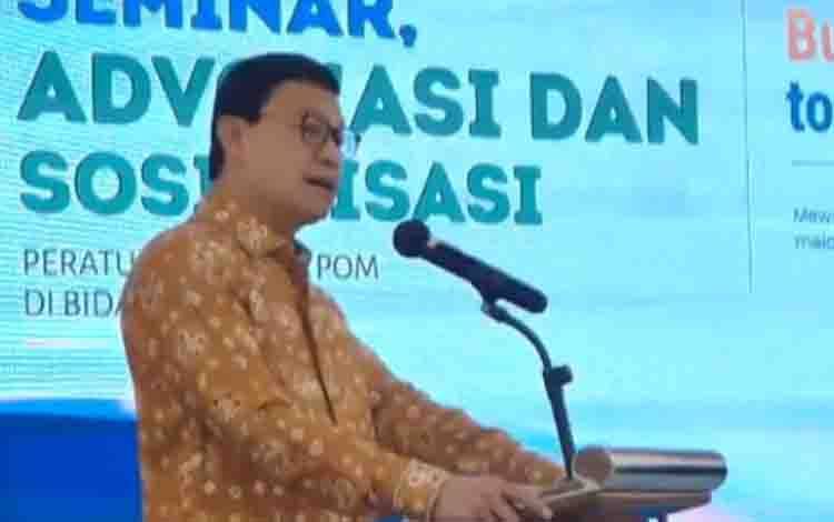 BPOM Sosialisasikan Regulasi Keamanan Pangan Lindungi Publik